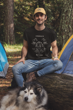 Rorrom Explore Black T-shirt - Embrace the Nature