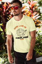 Rorrom Explore Yellow T-shirt - Airplane Mode