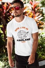 Rorrom Explore White T-shirt - Airplane Mode