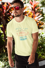 Rorrom Explore Yellow T-shirt - Travel is Therapy