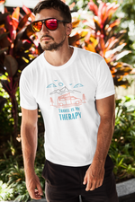 Rorrom Explore White T-shirt - Travel is Therapy