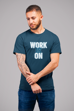 Rorrom WoW Navy Blue T-shirt - Work in ON