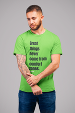 Rorrom WoW Green T-shirt - Aim for Greatness