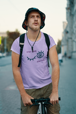 Rorrom Abstract Lavender T-shirt - Stay Weird