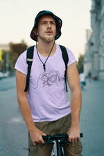 Rorrom Abstract Lavender T-shirt - Click Click