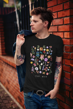 Rorrom Offbeat Black T-shirt - Blossom