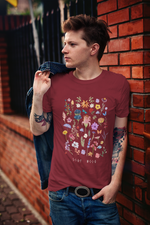 Rorrom Offbeat Maroon T-shirt - Blossom