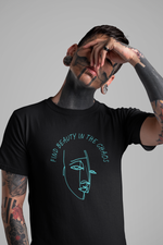 Rorrom Abstract Black T-shirt - Beauty