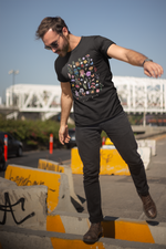 Rorrom Offbeat Black T-shirt - Blossom