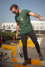 Rorrom Offbeat Green T-shirt - Flamingo