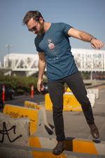 Rorrom Offbeat Navy Blue T-shirt - Flamingo