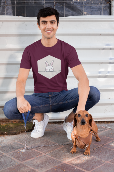 Rorrom Dapper Maroon T-shirt - Bunny