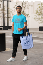 Rorrom WoW Blue T-shirt - Working on Myself