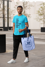 Rorrom WoW Blue T-shirt - Aim for Greatness