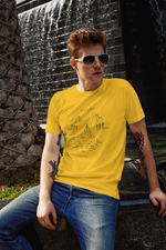 Rorrom Explore Yellow T-shirt - Nature Lover