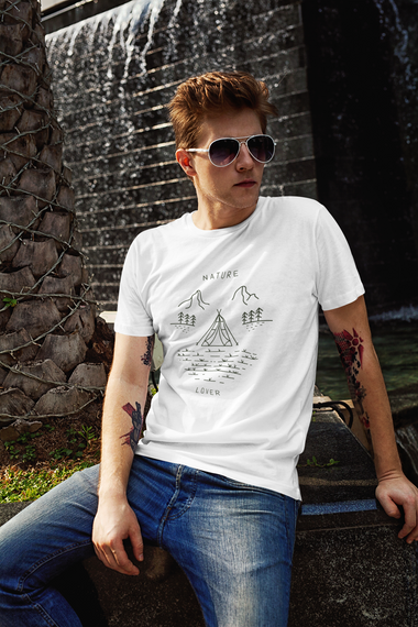 Rorrom Explore White T-shirt - Nature Lover
