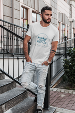 Rorrom WoW White T-shirt - Be Proud