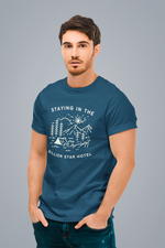 Rorrom Explore Navy Blue T-shirt - Billion Star Hotel