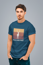 Rorrom Explore Navy Blue T-shirt - Wild & Free