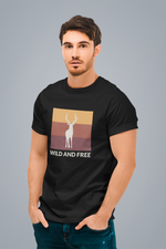 Rorrom Explore Black T-shirt - Wild & Free