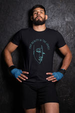 Rorrom Abstract Black T-shirt - Beauty