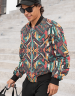 Rorrom High-Style Bomber Jacket - Modern Aurora
