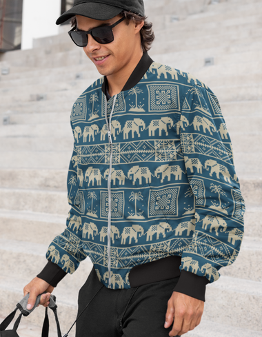 Rorrom High-Style Bomber Jacket - Tribal Odyssey