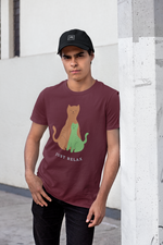 Rorrom Offbeat Maroon T-shirt - Just Relax