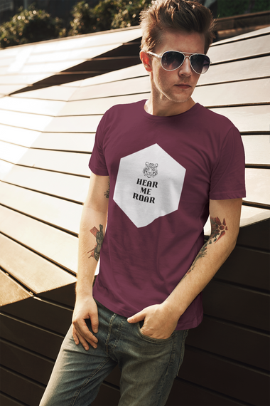 Rorrom Dapper Maroon T-shirt - Hear Me Roar