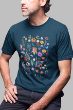 Rorrom Offbeat Navy Blue T-shirt - Blossom