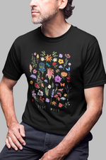 Rorrom Offbeat Black T-shirt - Blossom