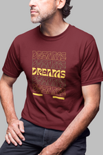 Rorrom Offbeat Maroon T-shirt - Dreams