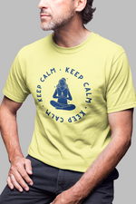 Rorrom Offbeat Yellow T-shirt - Keep Calm