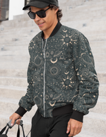 Rorrom High-Style Bomber Jacket - Midnight Sky