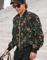 Rorrom High-Style Bomber Jacket - Floral Joy