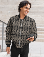 Rorrom High-Style Bomber Jacket - Black Mirage